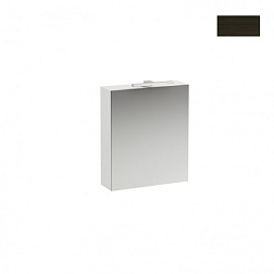 Зеркало Base 60х70 см, темно-коричневый вяз, левое, с розеткой, с подсветкой 4.0275.1.110.263.1 Laufen